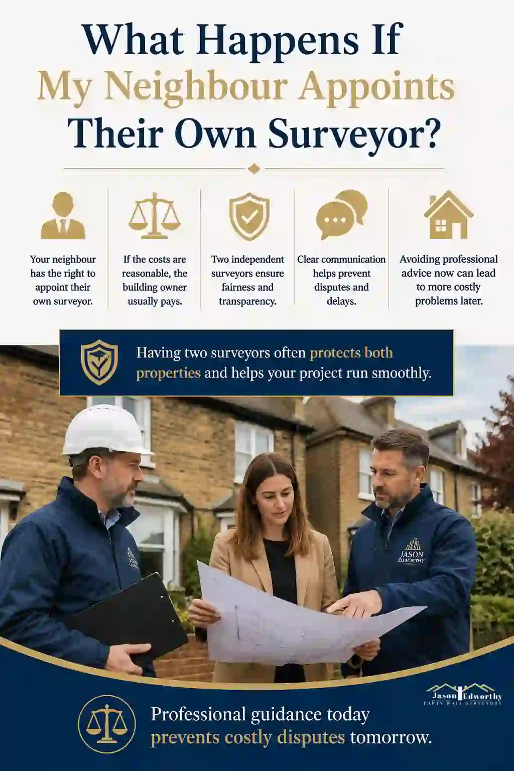 What Happens If My Neighbour Appoints Their Own Surveyor Crewe?